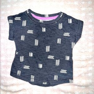 Cat & Jack Gray Cotton Tee